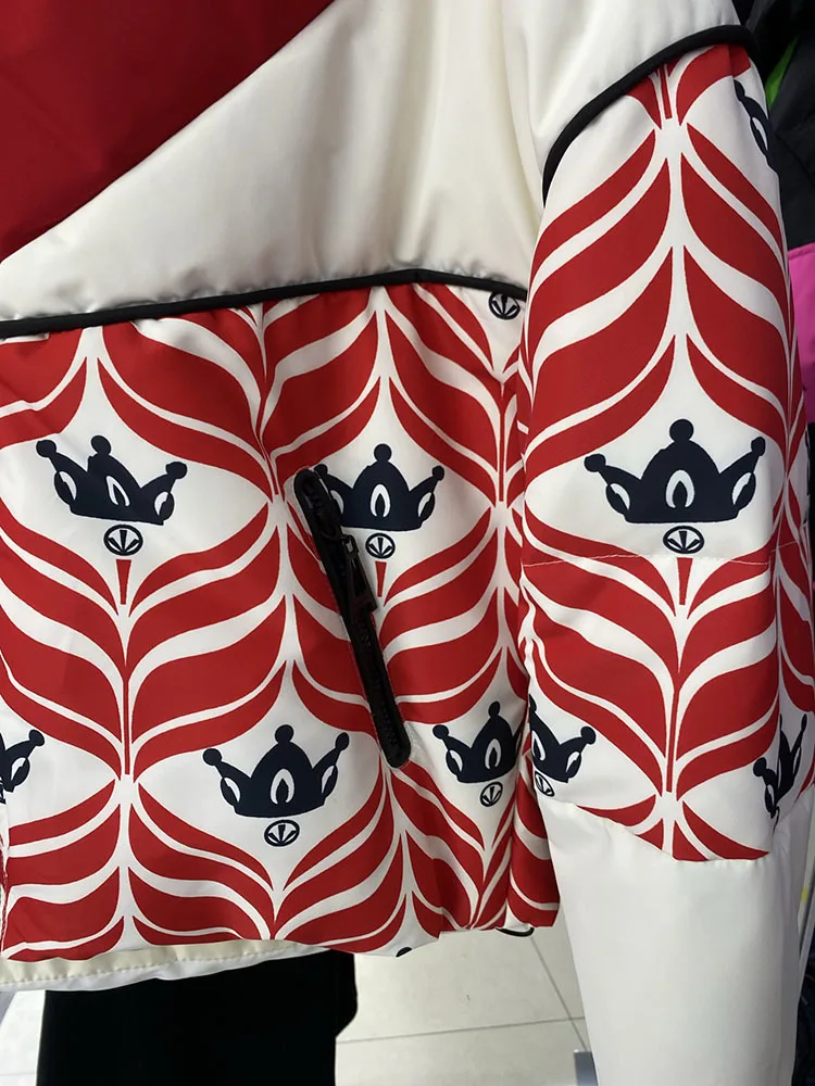 Женский пуховик короткие повседневные пальто зимнее теплое утолщенная модная