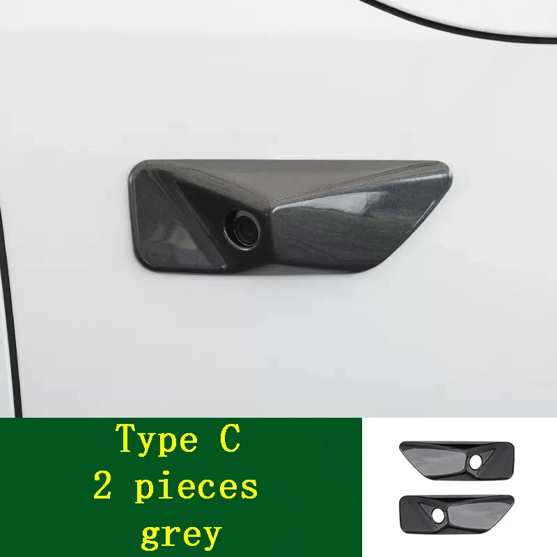 

Для Li Lixiang L7 L8 L9 2022 2023 боковая стандартная доска с листьями наклейки боковая камера защитная крышка аксессуары