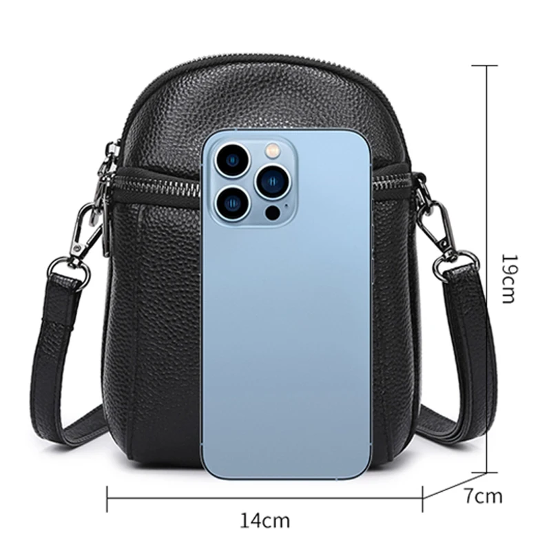 Женский кошелек из 100% натуральной кожи сумка роскошная воловьей женская через