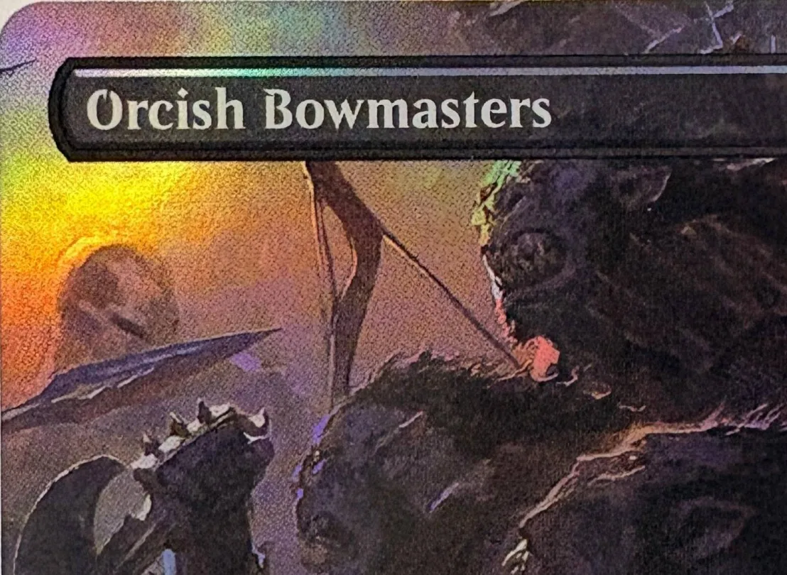 Фото Высококачественные прокси-карты для TCG LK5 Orcish Bowmasters Vampiric Tutor Warren Soultrader Necropotence Dark Ritual (Black-Core) №5