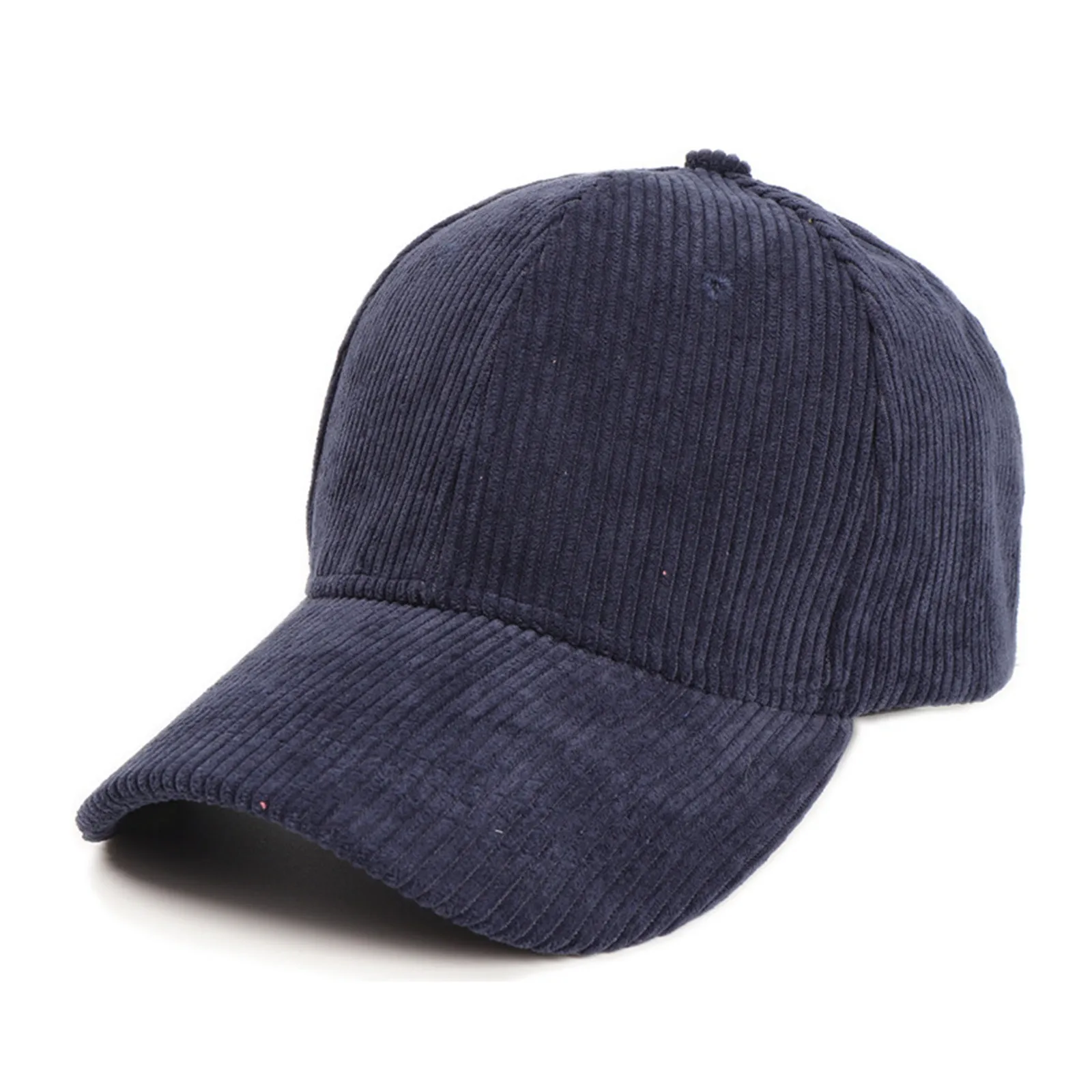 

Male Female Neutral Summer Solid Baseball Caps Corduroy Hat Visors