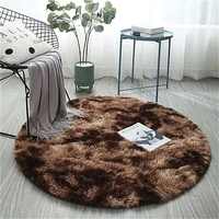 2022 autumn winter latest nordic style round carpet gradient floor mat indoor large soft fluffy mats cushion living room carpets