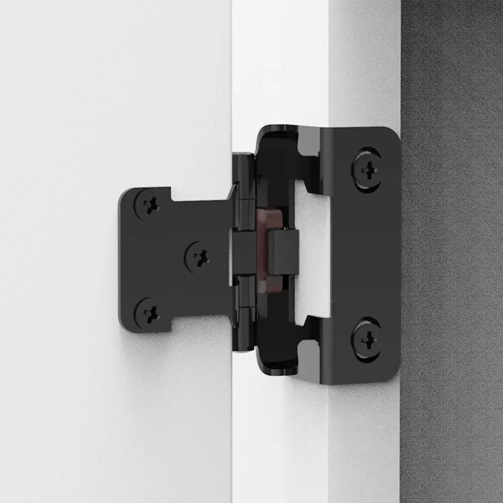 

2PCS Cupboard Multifunction Desk Cabinet Soft Close Container Hinges Half Overlay Self Closing Door Hinges