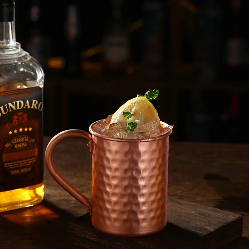 100% медная Московская мюла Прочные медные кружки для пива кофейная кружка чашка