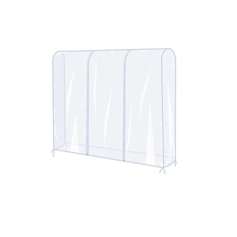 Прозрачная подвесная трехмерная полка для мешков от пыли напольный чехол