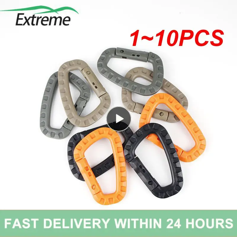 

1-10 шт., пластиковые карабины для рюкзака