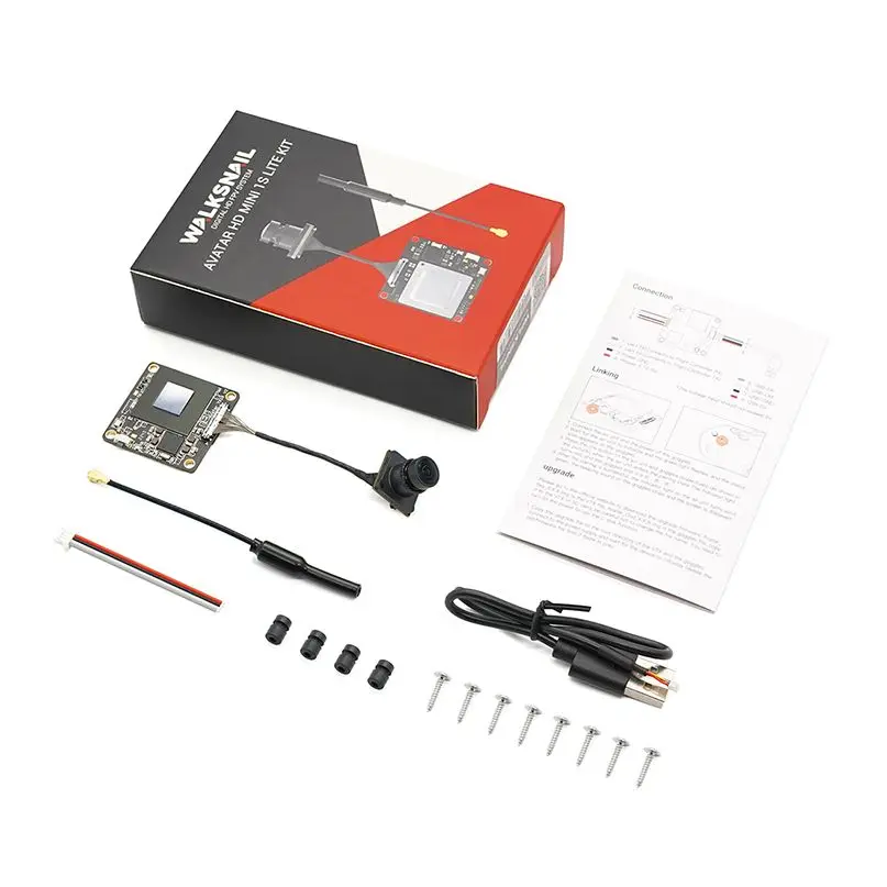 

Walksnail-Avatar HD Mini 1s Lite Kit 14X1 4 мм камера для FPV беспилотных летательных аппаратов