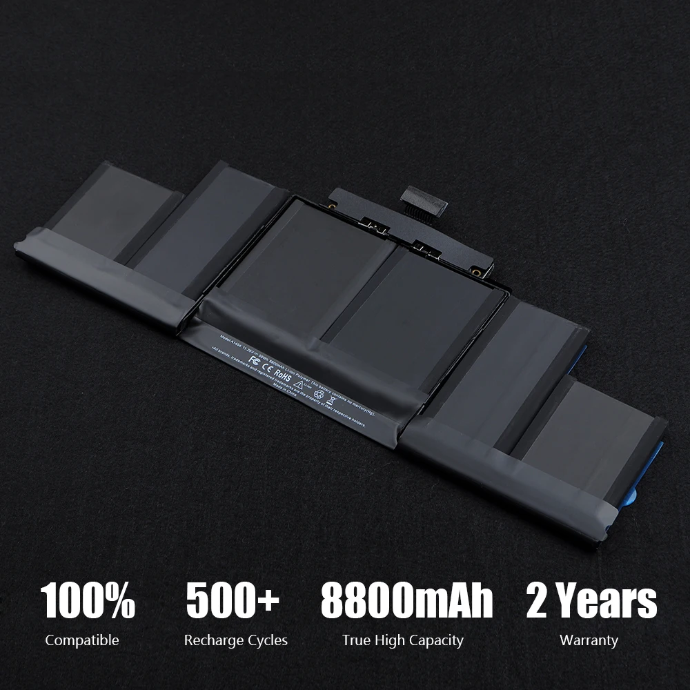 Аккумулятор Coeknn A1494 для ноутбука Apple Macbook Pro 15 дюймов Retina A1398 (конец 2013 и Середина 2014)