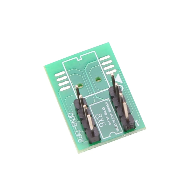 

Адаптер для DFN8 WSON8 MLF8 MLP8 QFN8 К DIP8, цвет коридора CH341A Tl866ii Plus RT809H/F T48 T56, программатор, 1 шт.