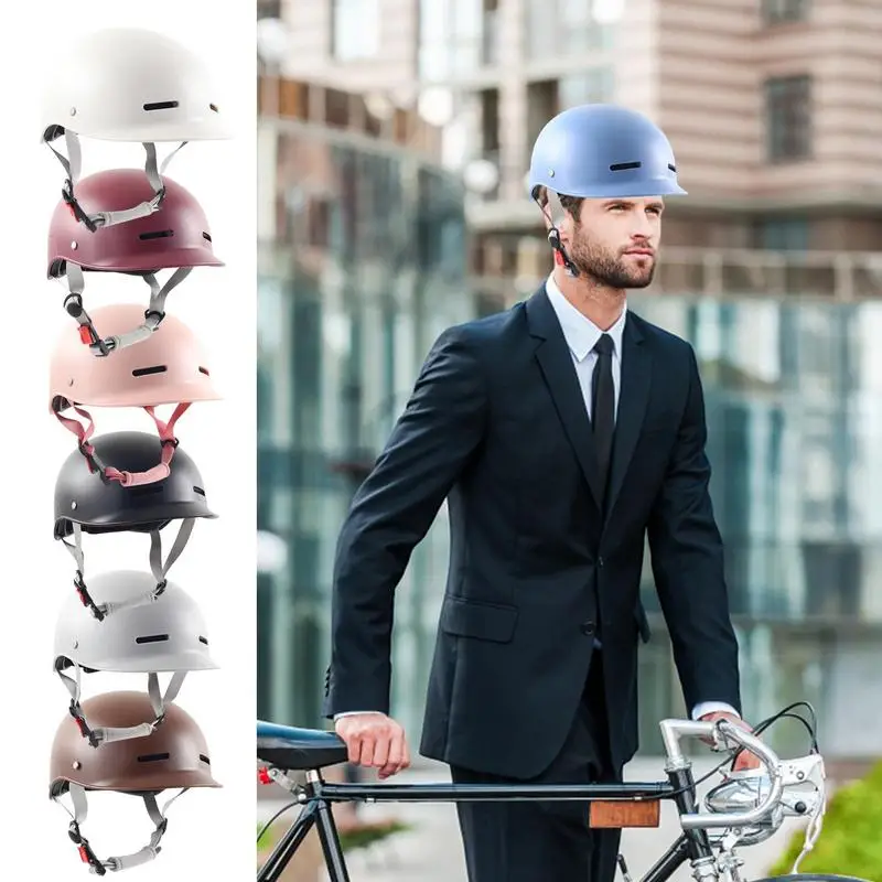 

Universal Half Motorcycle Helmets For Men Automotive Lightweight Half Baseball Cap Durable Material Half-face Helmets For Riders