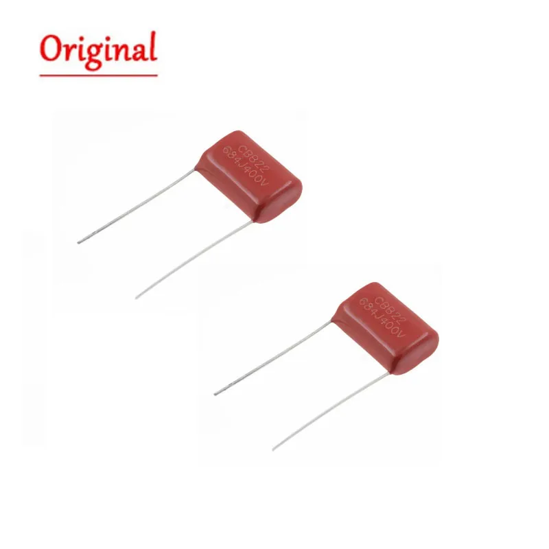 10 шт. 400V684J шаг 15 мм 0 68 мкФ 680nf 684 400 В CBB полипропиленовый пленочный конденсатор