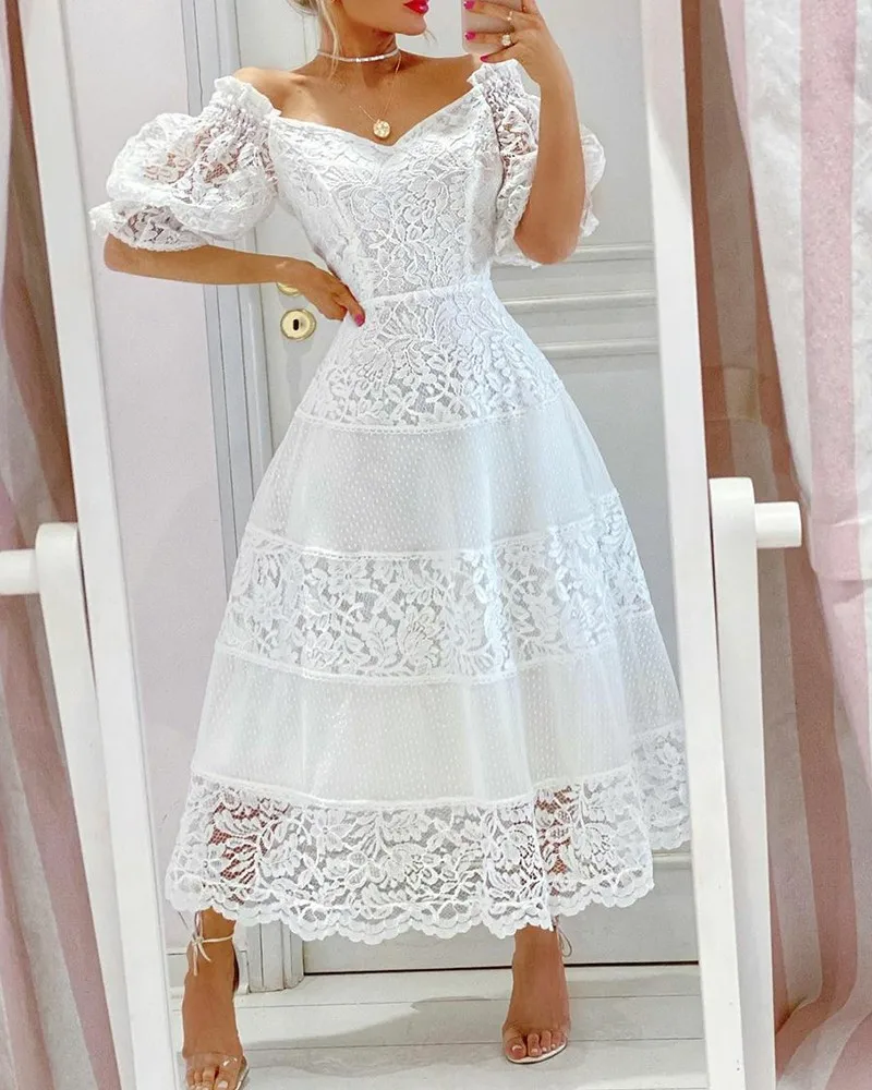 

Women Lace Dress Female Summer Dress Women Dress 2022 Summer Style Women Clothing