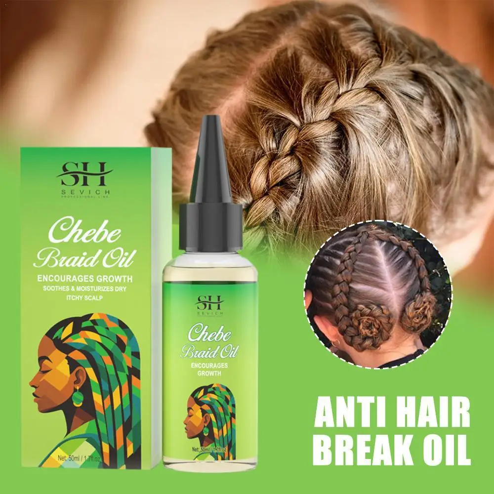 

Hair Care Oil For Braids Protective Hair Relieving Itchy Anti Hair Break 50ml