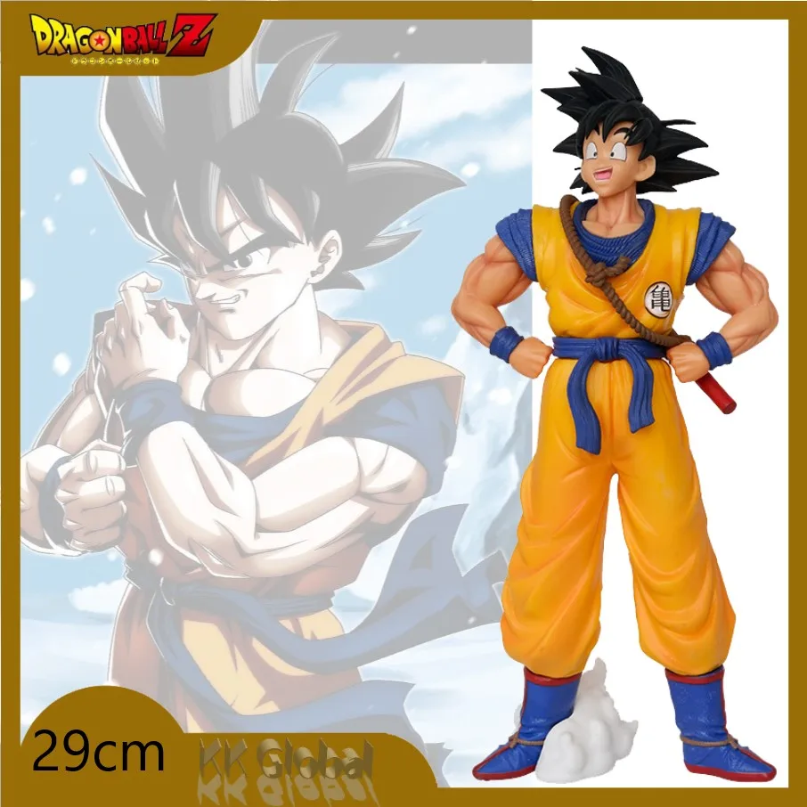 

29cm Dragon Ball Figure Son Goku Somersault Cloud PVC Model Collection Anime Periphery Desktop Holiday for Children Gift Toys