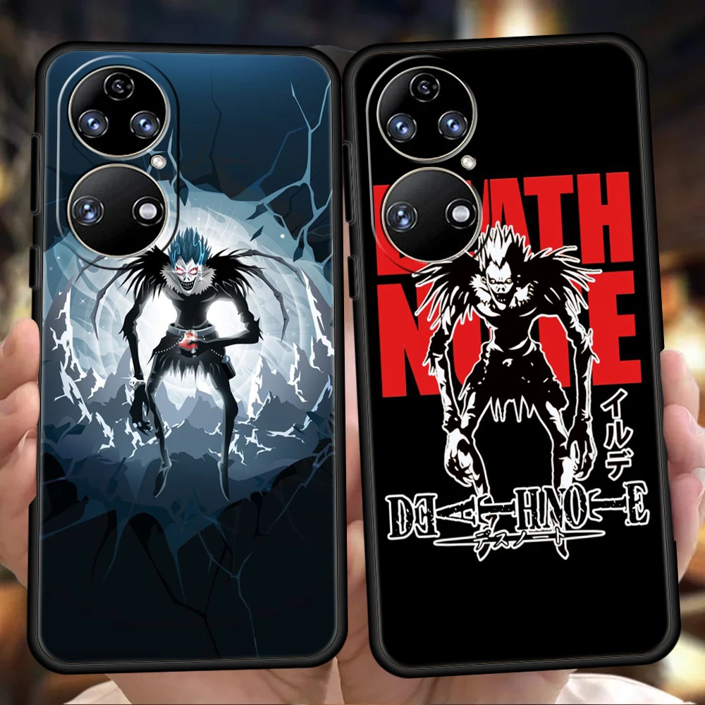 

Anime Manga Death Note Phone Case For Huawei P50 P40 P30 P20 Pro P50 P40 P30 P20 Lite P Smart Z Y6 Y7 Y7A Y9 Y6P Y9S 2019 Shell