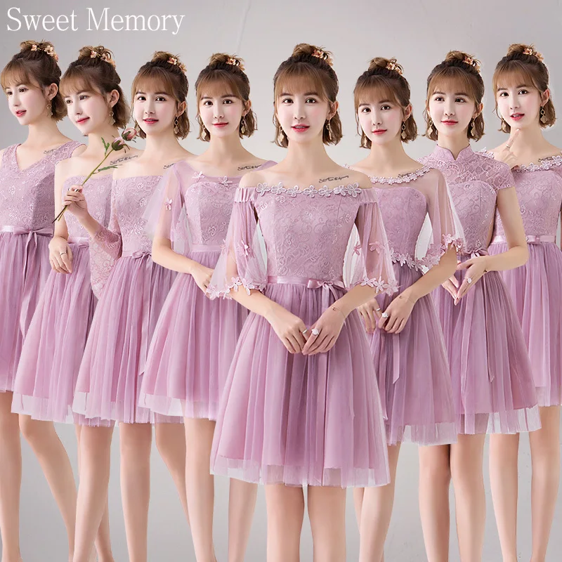 Модель F033 платье для выпускного Шампань невесты и сестры на выпускной недорогие