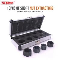 nut extractor socket impact bolt nut screw remover tool set socket wrench threading tool kit car hub multipurpose screw