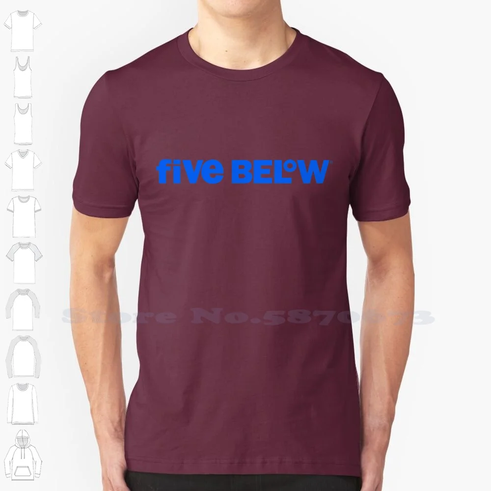 

Five Below Logo Brand Logo High-quality T Shirts 2023 Fashion T-shirt New Graphic Tee