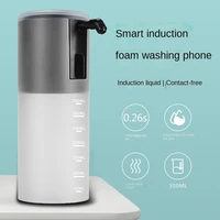 2021 new spot automatic induction foam mobile phone portable bubble infrared inductive soap dispenser