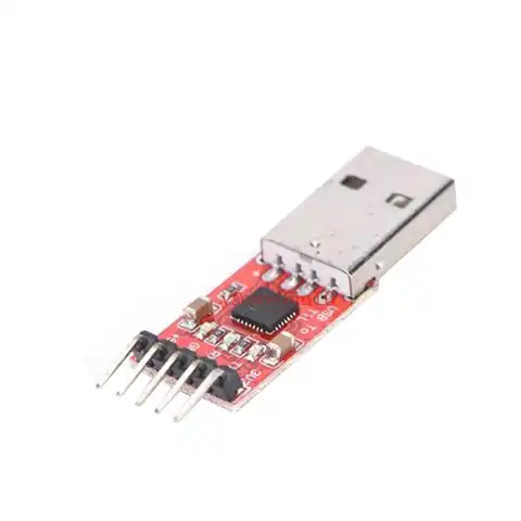 5-контактный модуль USB 2,0 к TTL UART, последовательный преобразователь CP2102 STC PRGMR, Бесплатный кабель, 1 компл.