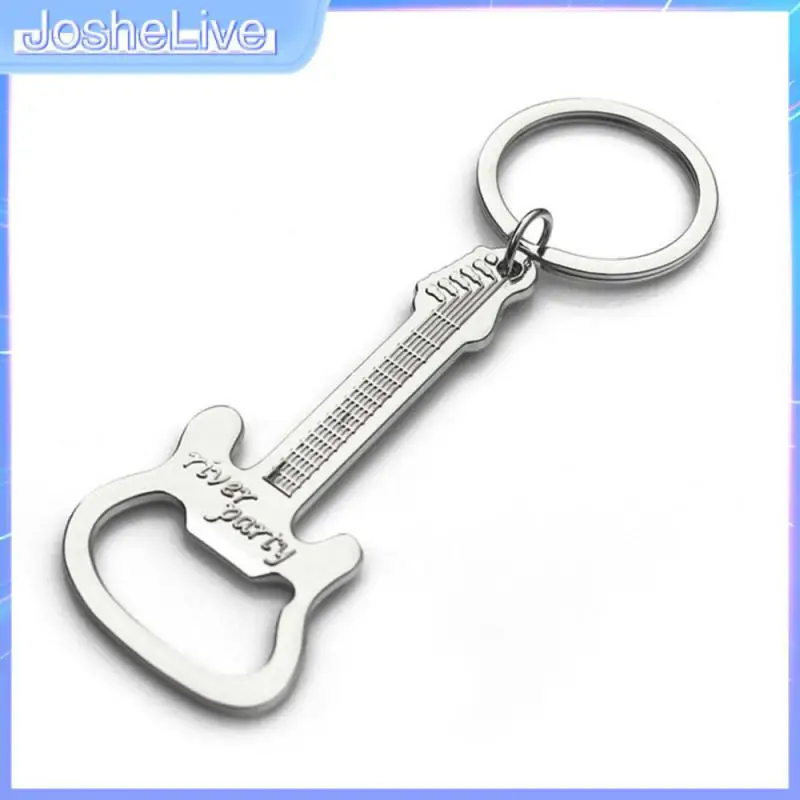 

New Creative 1PC Gift Zinc Alloy Beer Guitar Bottle Opener Can Opener Bottle Opener Keychain Keyring Key Chain Key Ring Colorful