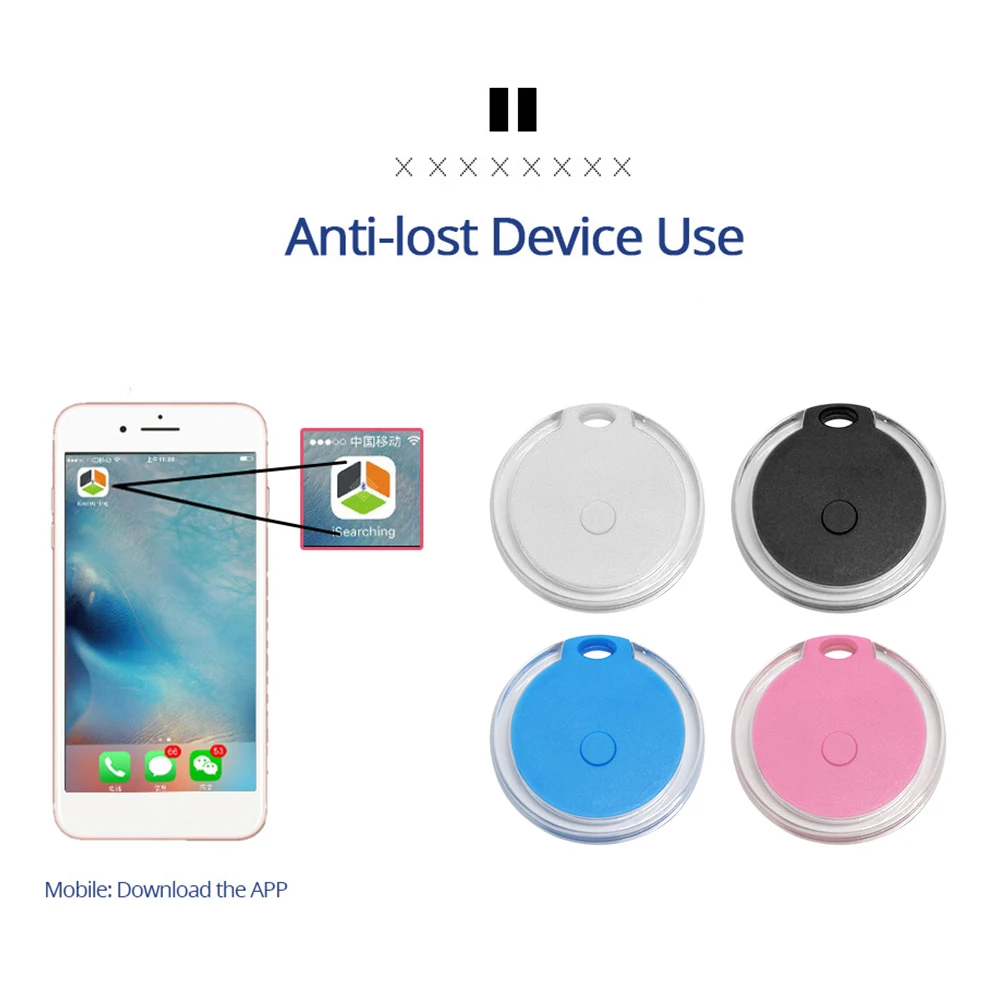 

4pcs Round Key Finder Bluetooth-compatible Item Locator Remote Sound Control Lost Finder for Key Phone Wallet Pet Children