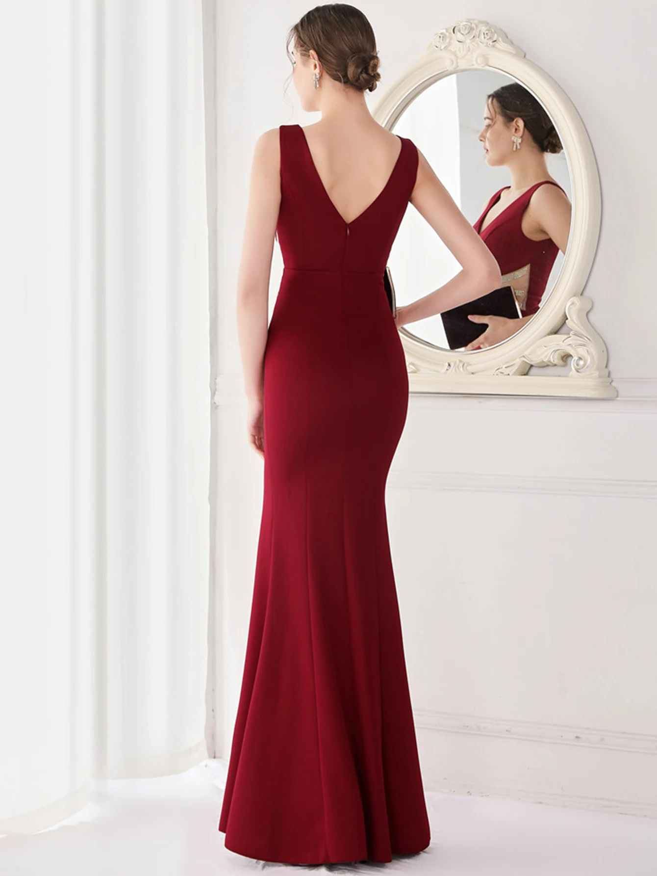 Сексуальные элегантные свадебные вечерние длинные платья со стразами женские