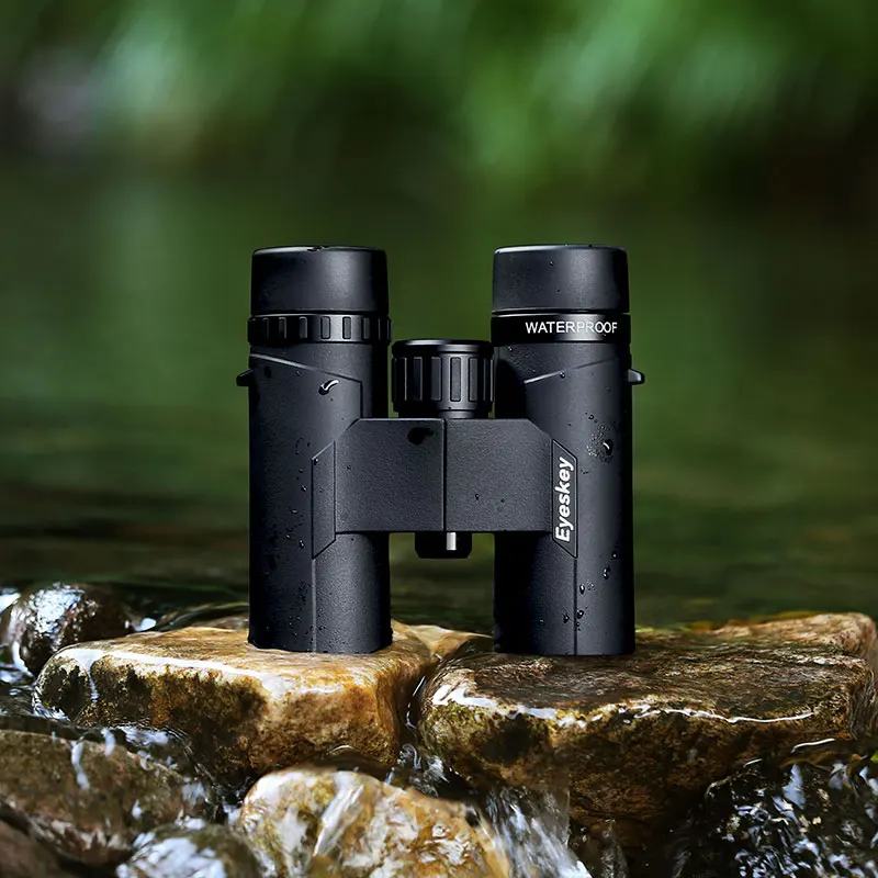 

Eyeskey ED 8x32 glass Binoculars Powerful military Telescope Nitrogen waterproof binocular Bak4 prism for Hunting hiking