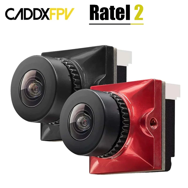 

CADDX Ratel 2 FPV Camera 1200TVL 1/1.8'' Starlight 165 FOV 2.1mm NTSC/PAL 16:9/4:3 Switchable for FPV Racing Drone Accessoires