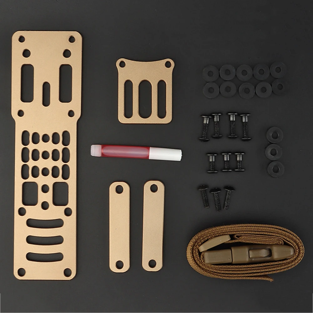 

Охотничья кобура из алюминиевого сплава с платформой под пистолет, регулируемая для охоты, страйкбола, аксессуары для кемпинга