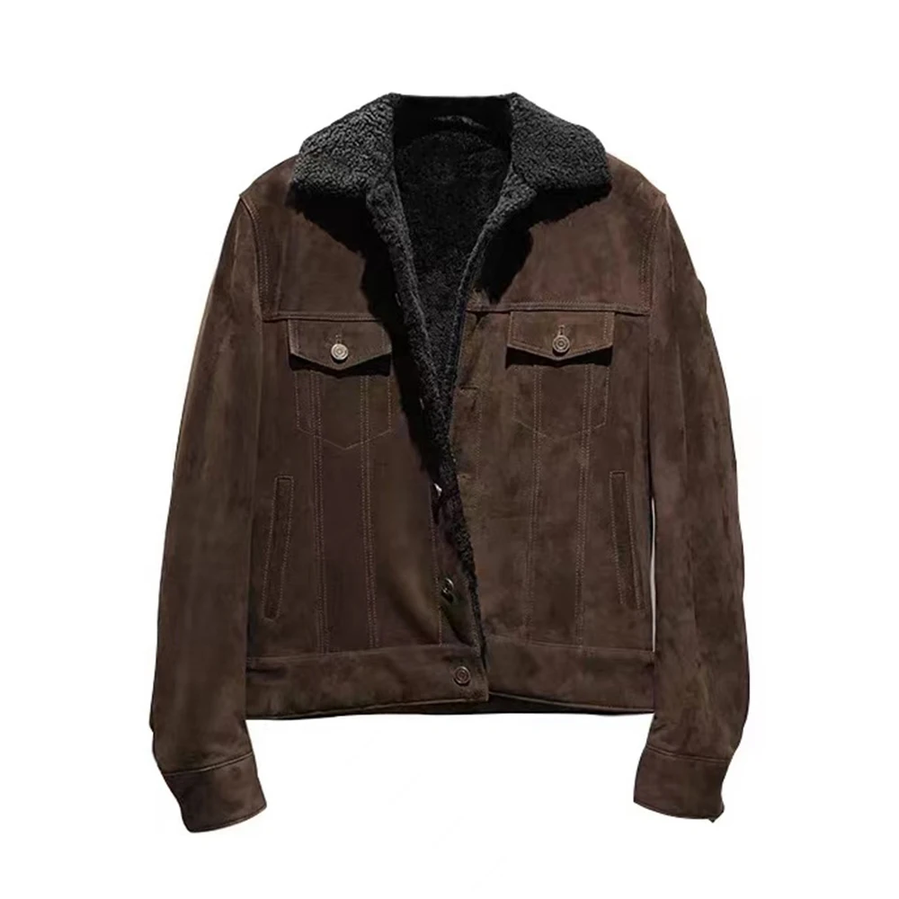 

NIGO Fur Leather Jacket Coat #nigo5279