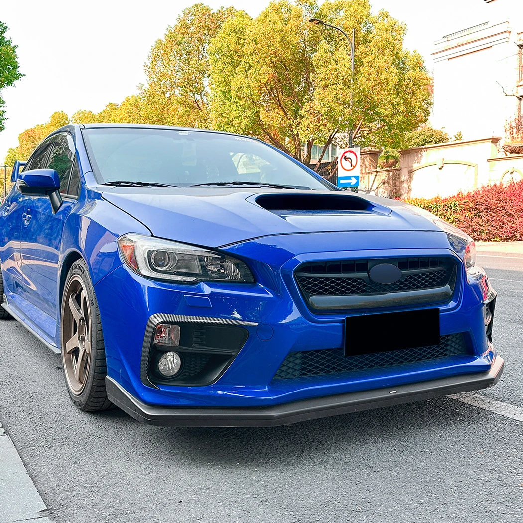 Для Subaru WRX STI VA 2014 2015 2016, передний бампер, спойлер, крышка противотуманной фары, воздушный нож, сплиттер, комплект кузова из АБС-пластика (art.: 3920cdcfe57fe) - 3920cdcfe57fe