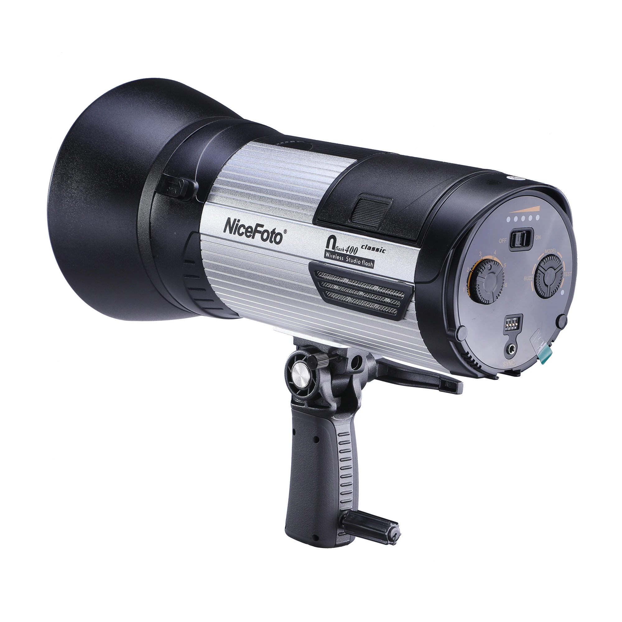 

NiceFoto nflash400 400ws Battery powered Studio flash Wireless Studio flash Studio lighting Outdoor Photography flash light