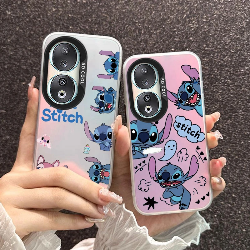 Чехол для телефона Cute Stitch Couple Honor 200 Pro Lite X9a X8a X7a 90 70 X8b 5G Cartoon задняя крышка из ТПУ