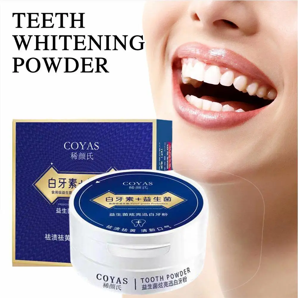 

COYAS Toothpaste Teeth Whitening Tooth Correction Whitener Teeth Non-invasive Teeth Whitening Powder For Oral Hygiene S0R7