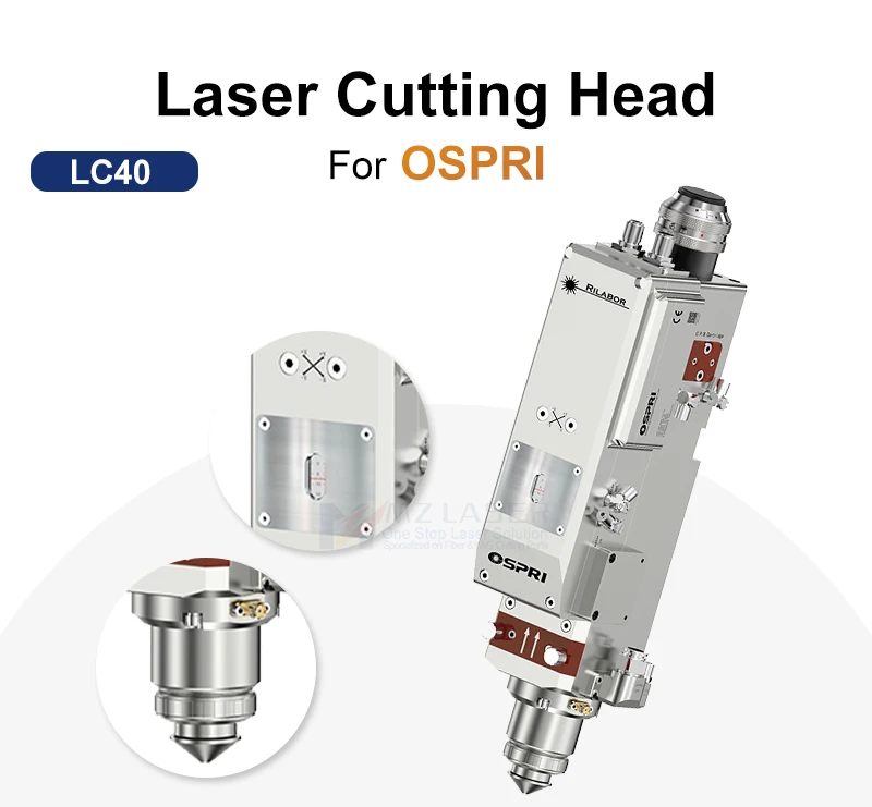 Mingla ser OSPRI LC40 3000 Вт режущая головка La Оригинальная для волоконно-металлорежущей