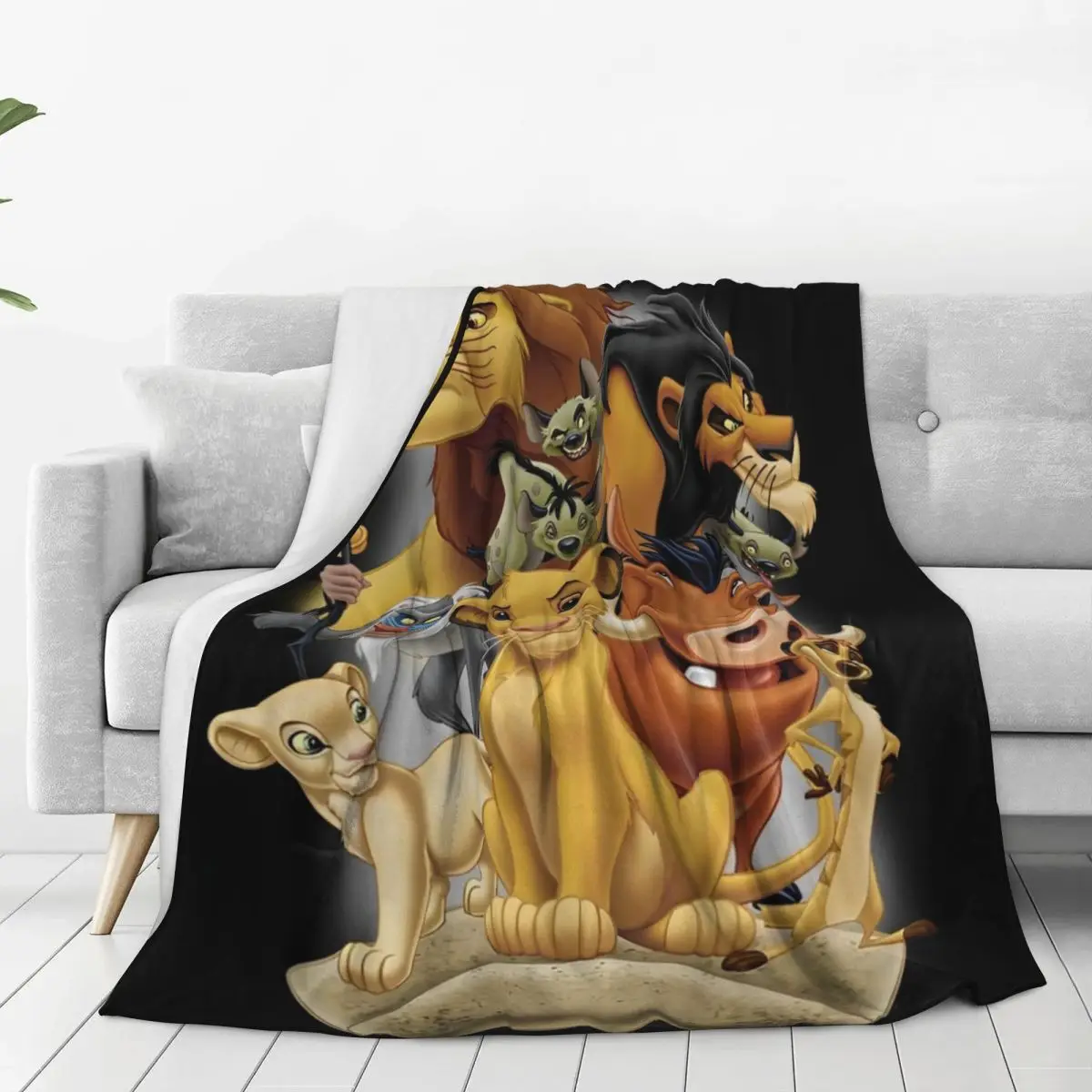 Одеяло Simba The Lion King качественное теплое одеяло из американского анимированного