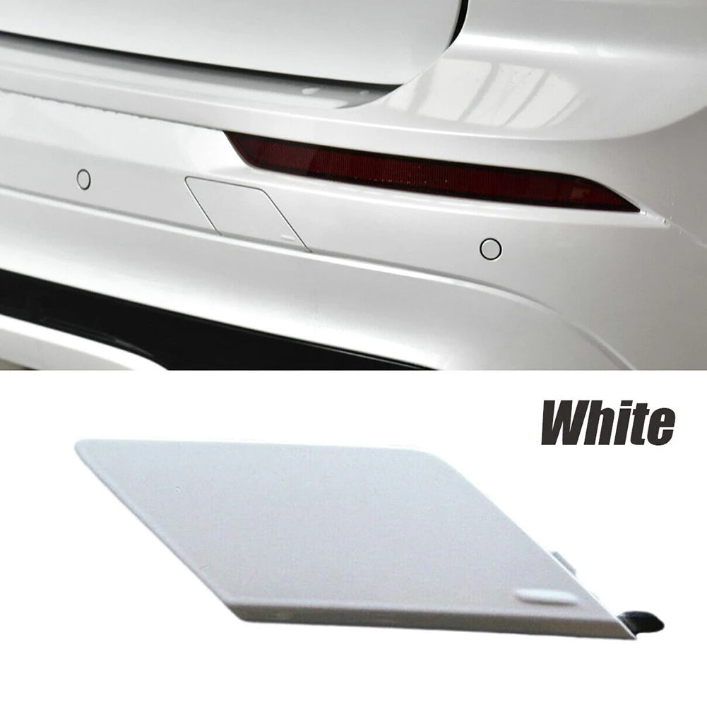 

For VOLVO XC60 2018-2021 Car Rear Bumper Tow-Hook Eye Cover White ABS Car Exterior Rear Bumper Replacement 31449210 39849034