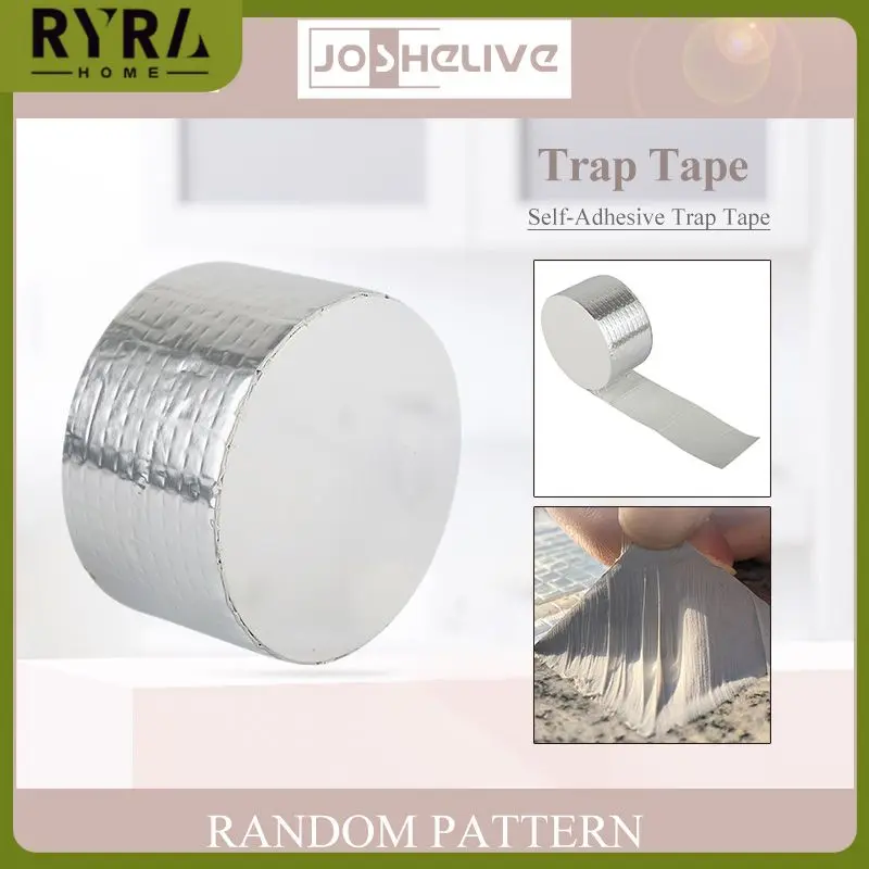 

Aluminum Foil Leak Proof Tape Leak Proof Sunscreen Repair Tape Smoke Exhaust Pipe Sealing High Temperature Resistance Hotel Pipe