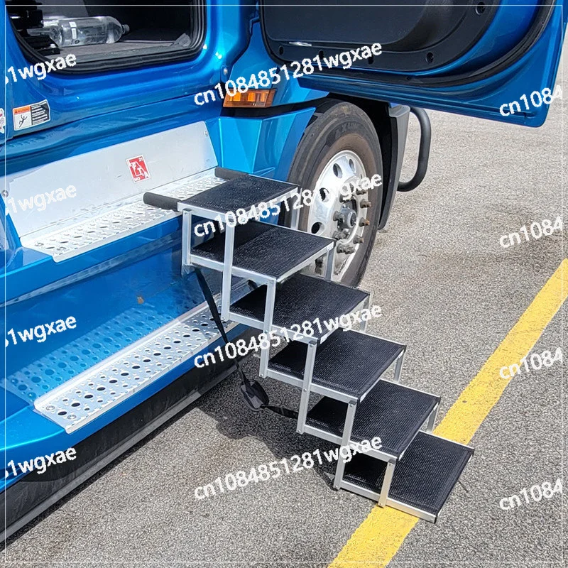 Алюминиевая лестница для собак и кошек с нескользящей поверхностью 5/6 шагов