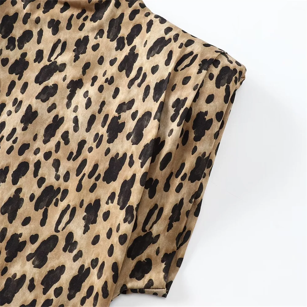 Женское платье с принтом в виде животных Zarb европейском и американском стиле