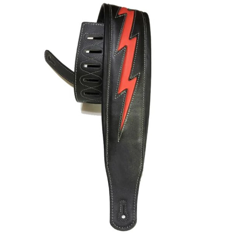 

Leather Guitar Strap Unique Comfortable Acoustic Electric Bass Strap Guitar Accessories