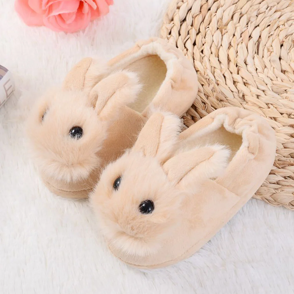 

Children's Cotton Slippers A Heel Protection Autumn Cozy Aldult Comfortable Sole: Tpr Baby Girl Infant Shoes