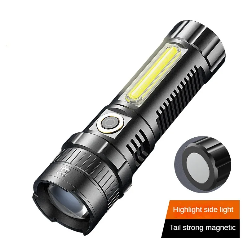 

20W High Power Led Flashlights Rechargeable Telescopic Zoom Waterproof Magnetic 26650 Camping Outdoor Torch lampe torche