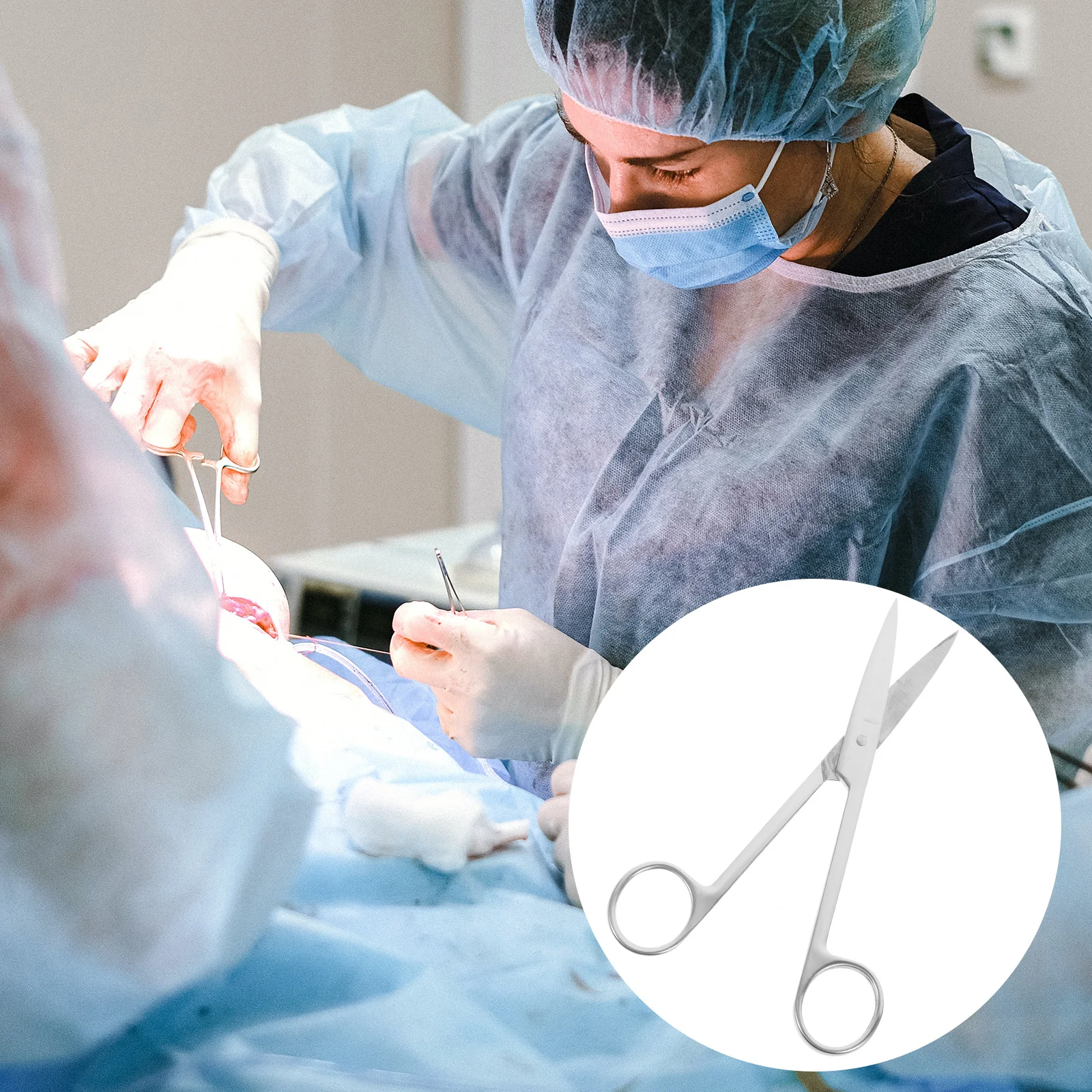 

16 CM Medical Scissors Beauty Stickers Device Pleurotomo Medico