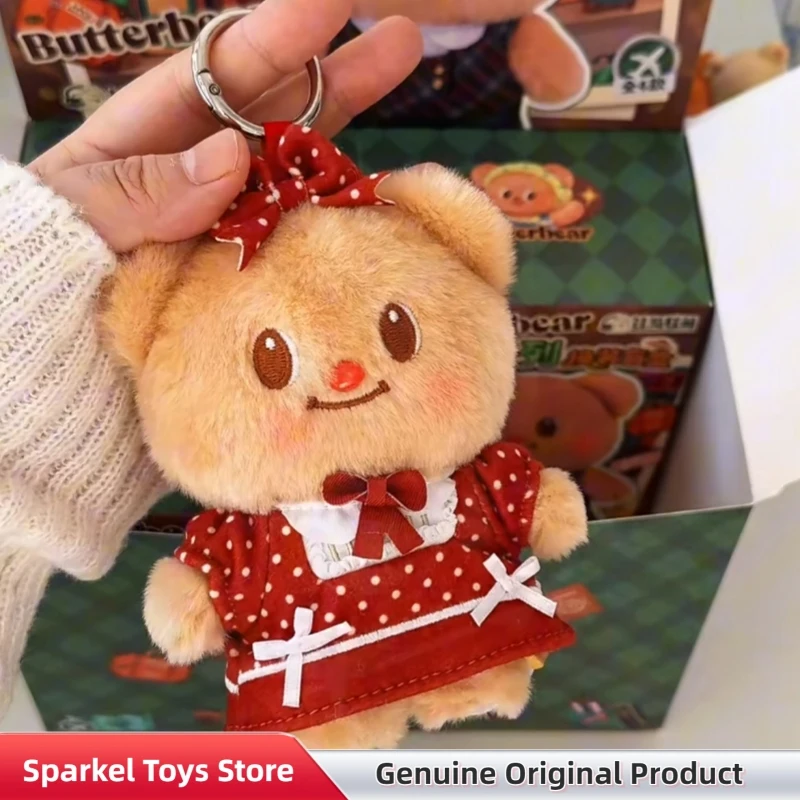 Оригинальные куклы-брелоки Butter Bear из серии «Ретро-трансформация», коллекционные игрушки-сюрпризы в слепых коробках, милые подвески для сумок, подарок на день рождения (art.: 3920d4ff523bd) - 3920d4ff523bd