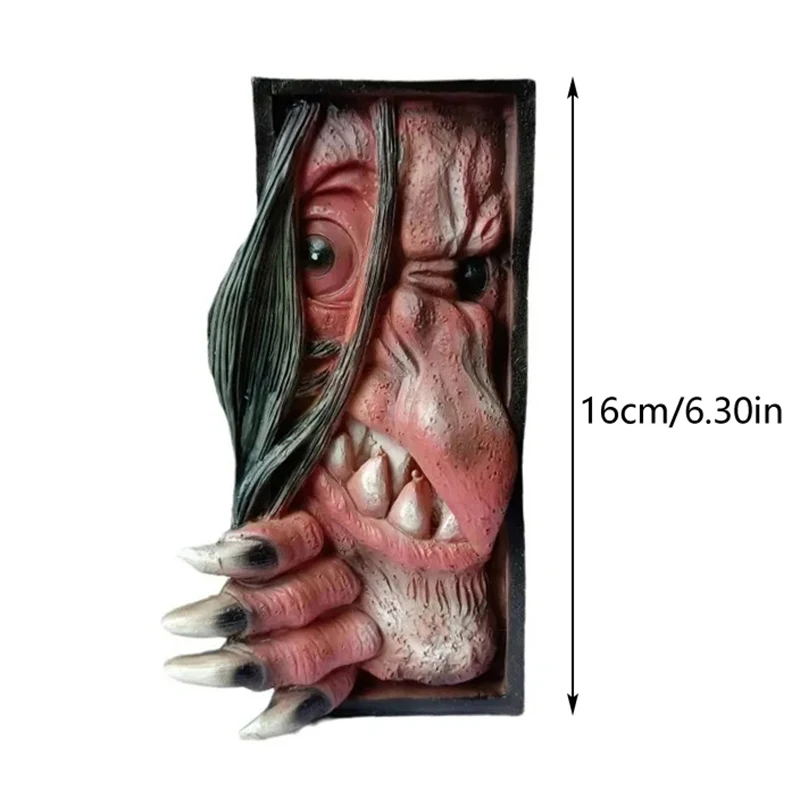 Статуя книжной полки ужасов декоративные подставки для книг монстры маски