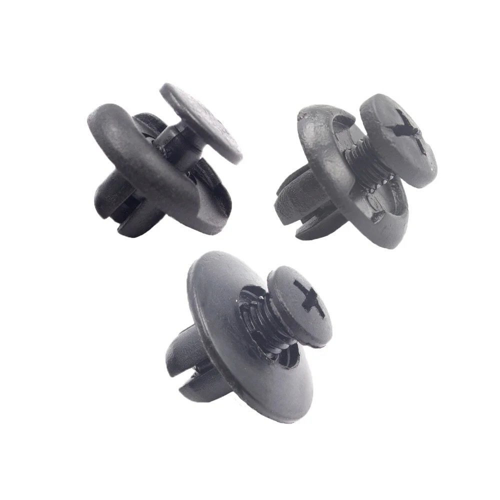 50 шт. универсальные Короткие пластиковые фиксаторы для BMW Toyota фиксированные