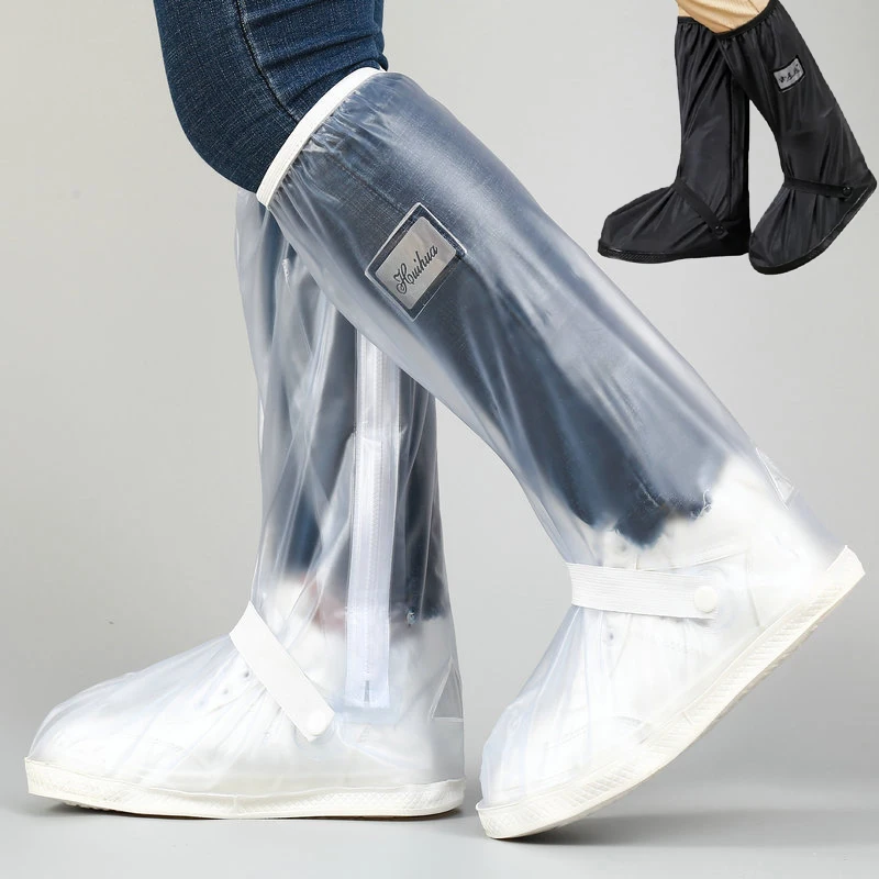 Creative Waterproof Reusable Motorcycle Cycling Bike Rain Boot Shoes Covers Rainproof Shoes Cover Rainproof Thick