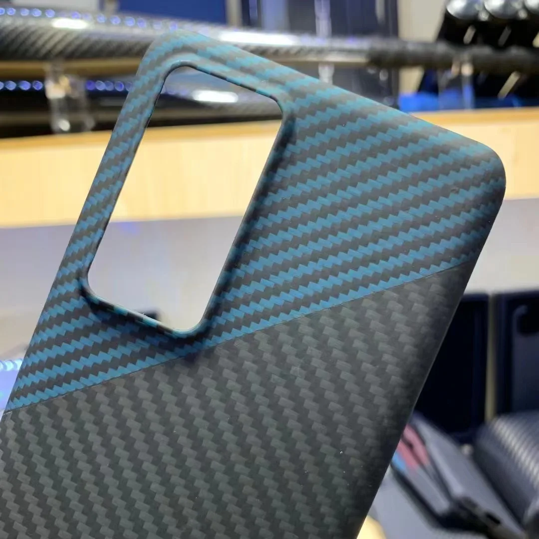 For Redmi K50 Ultra Real Carbon Fiber Case Ultra-Thin Light Aramid Protective Back Durable Business Cover For xiaomi K50Ultra